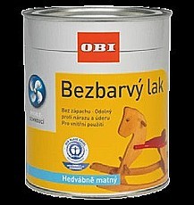 OBI BEZBARVÝ LAK