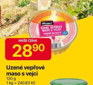 Uzené vepřové maso s vejci 120 g 