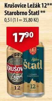 Starobrno Štatl, 0,5 l