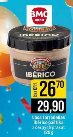 Casa Tarradellas Ibérico paštika z černých prasat 125 g 