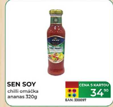 SEN SOY chilli omáčka ananas 320g  