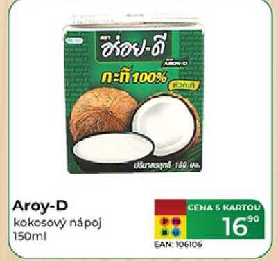 Aroy-D kokosový nápoj 150ml  