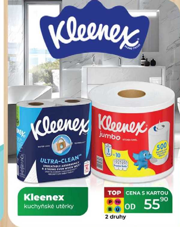Kleenex kuchyňské utěrky 