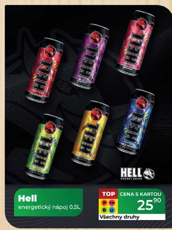 Hell energetický nápoj 0,5 L