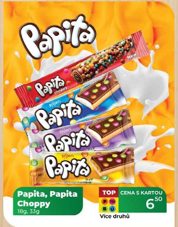 Papita, Papita Choppy 18g, 33g