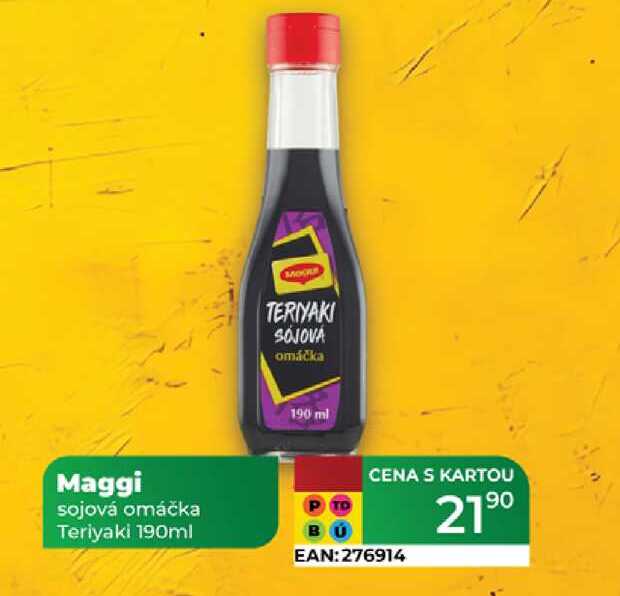 Maggi sojová omáčka Teriyaki 190ml  
