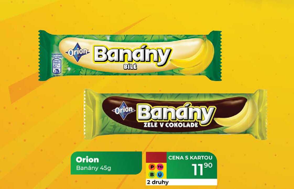 Orion Banány 45g  