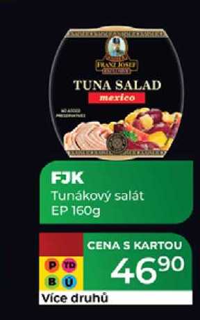 FJK Tunákový salát EP 160g 