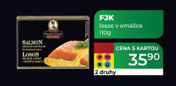 FJK losos v omáčce 110g  
