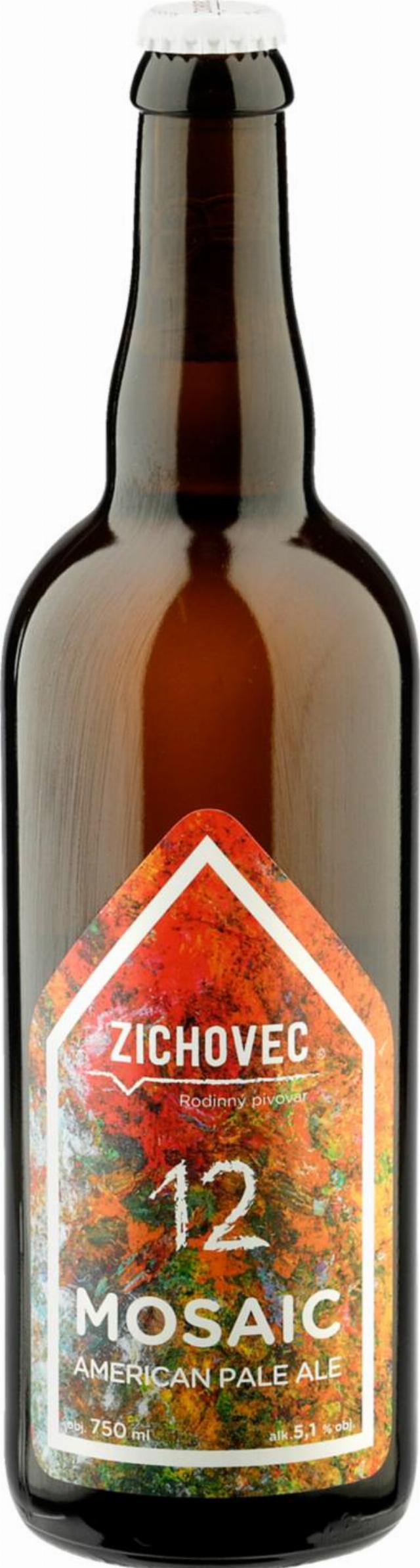 Zichovec Mosaic Ale 12 Pivo světlé nefiltrované