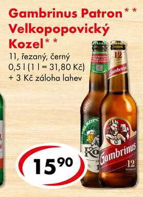 Gambrinus Patron, 0,5 l