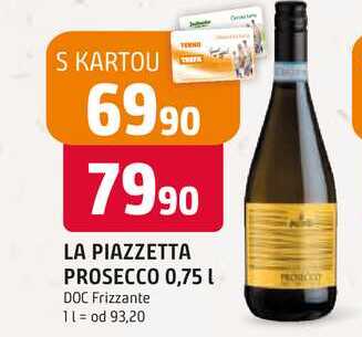 LA PIAZZETTA PROSECCO 0,75 l