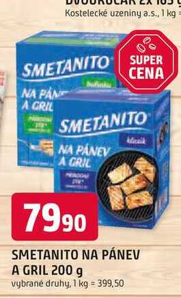 SMETANITO NA PÁNEV A GRIL 200 g 