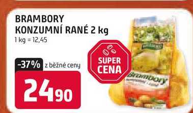 BRAMBORY KONZUMNÍ RANÉ 2 kg