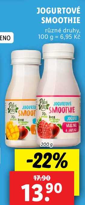 JOGURTOVÉ SMOOTHIE, 200 g