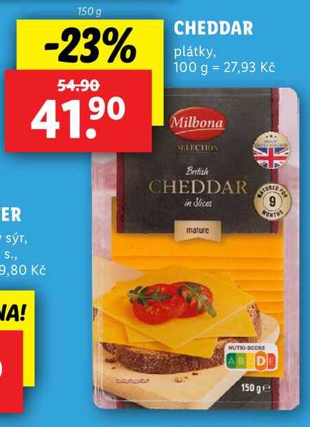 Cheddar, 150 g