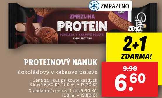 PROTEINOVÝ NANUK, 50 ml
