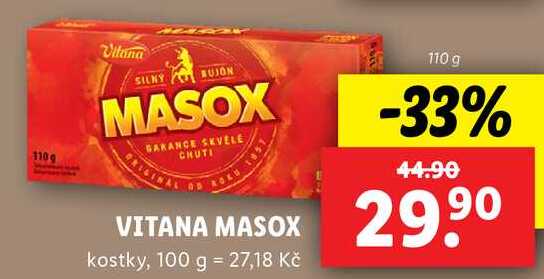 VITANA MASOX, 110 g
