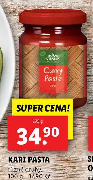 KARI PASTA, 195 g