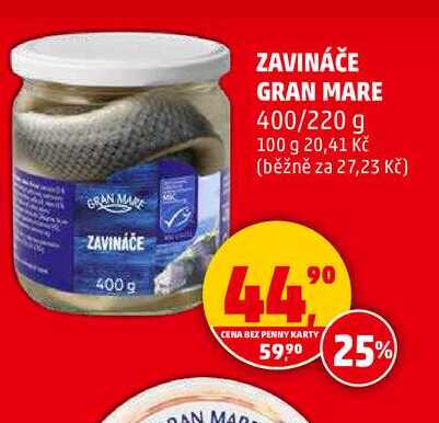 ZAVINÁČE GRAN MARE, 400/220 g  