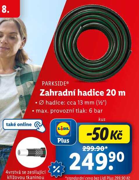 Zahradní hadice 20 m 