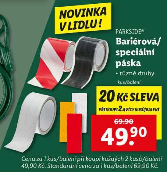Bariérová/speciální páska