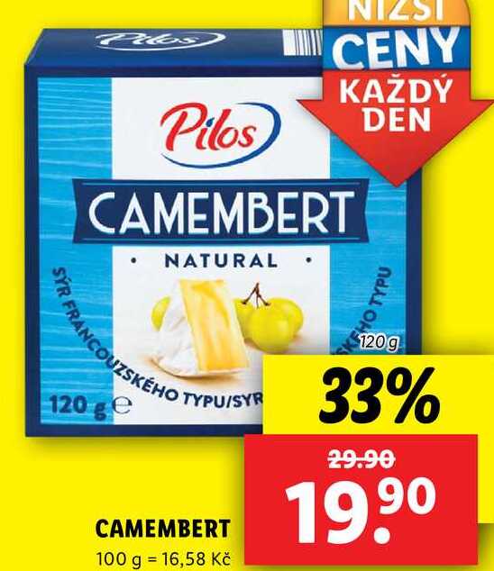 CAMEMBERT, 120 g