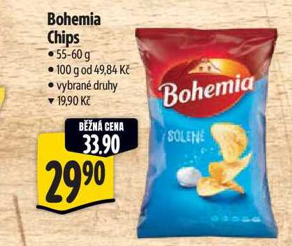 Bohemia Chips 55-60 g 
