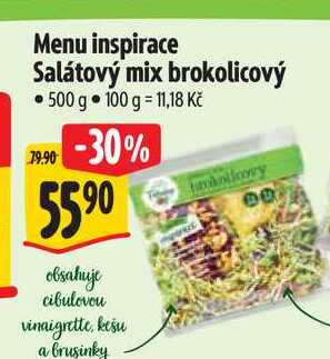 Menu inspirace Salátový mix brokolicový 500 g 
