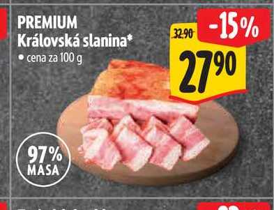 Královská slanina 100 g 