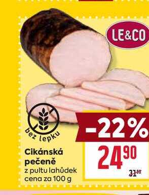 Cikánská pečeně 100g