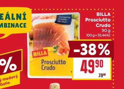 BILLA Prosciutto Crudo 90 g 