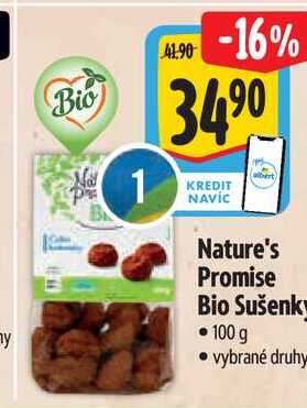 Nature's Promise sušenky 100g