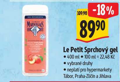 Le Petit Sprchový gel 400 ml 