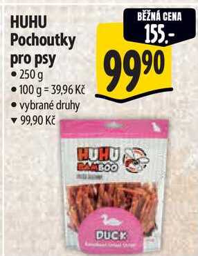 HUHU Pochoutky pro psy 250g 