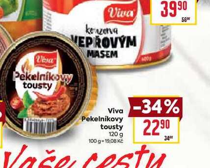 Viva Pekelníkovy tousty 120 g 