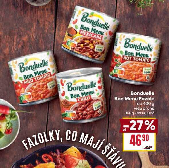 Bonduelle Bon Menu Fazole od 400 g
