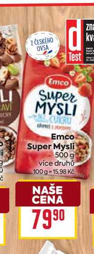 Emco Super Mysli 500 g 