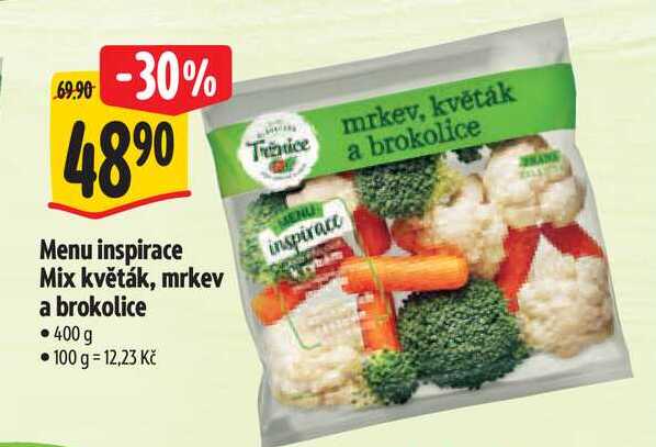 Menu inspirace Mix květák, mrkev a brokolice 400 g