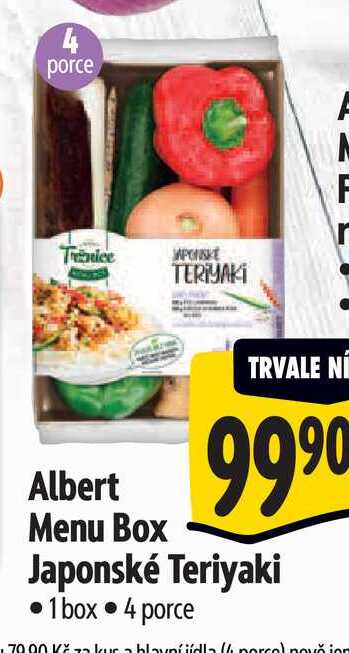 Albert Menu Box Japonské Teriyaki 