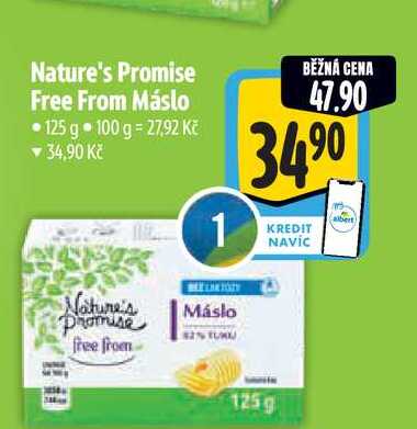 Nature's Promise Free From Máslo 125 g