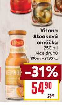 Vitana Steaková omáčka 250 ml 