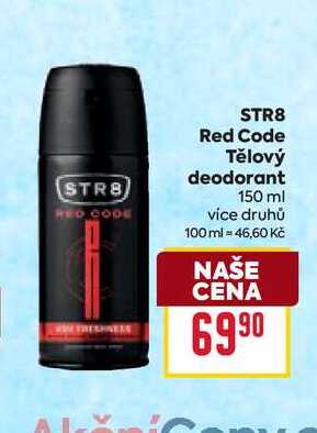 STR8 Red Code Tělový deodorant 150 ml 