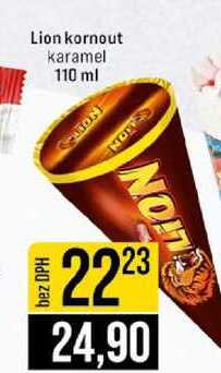Lion kornout karamel 110 ml 