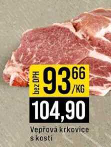Vepřová krkovice s kosti 1kg