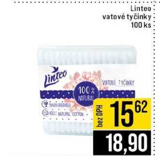 Linteo vatové tyčinky 100 ks