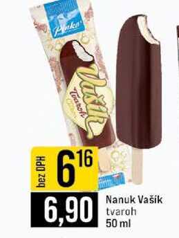 Nanuk Vašík tvaroh 50 ml 