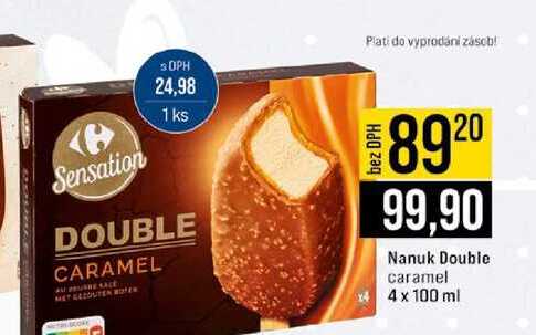 Nanuk Double caramel 4 x 100 ml 
