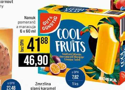 Nanuk pomeranč a maracuja 6 x 60 ml