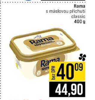 Rama s máslovou příchuti classic 400 g